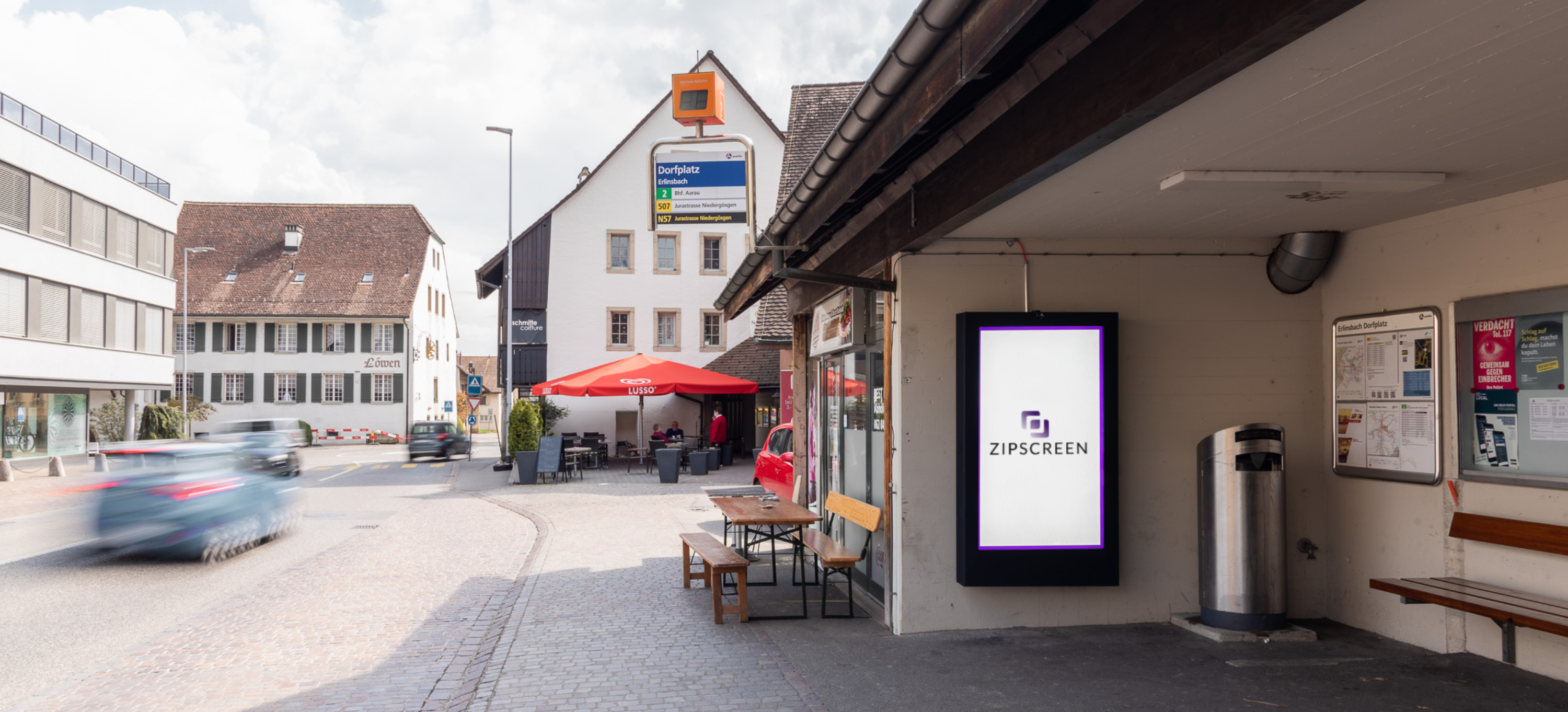 ZipScreen in Erlinsbach, Solothurn